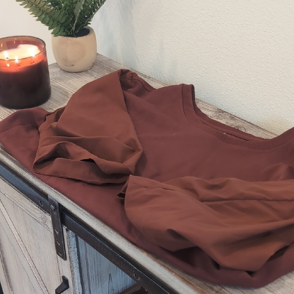 Athleta Women's Blouse in Rustic Copper